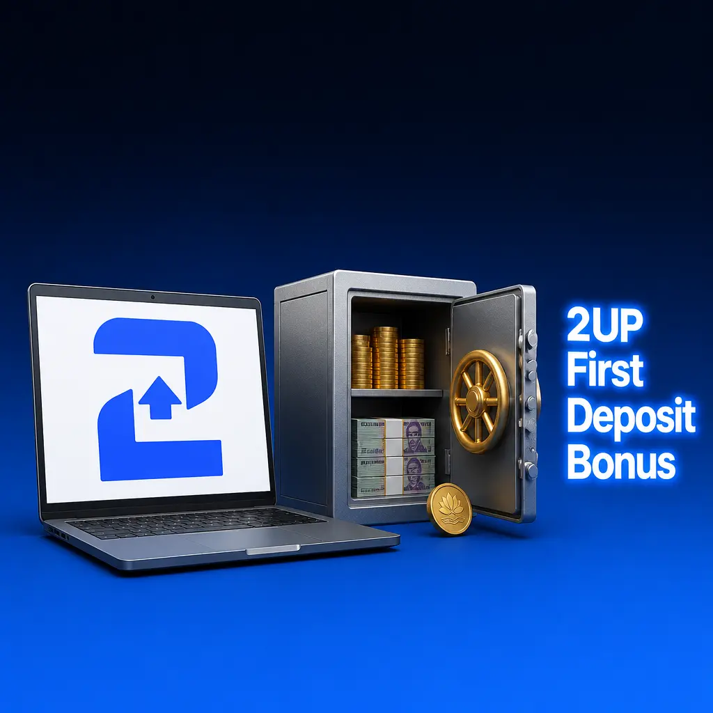 2UP first deposit bonus in Bangladesh: 200% match up to 2000 USD plus up to 500 Free Spins on selected slots.