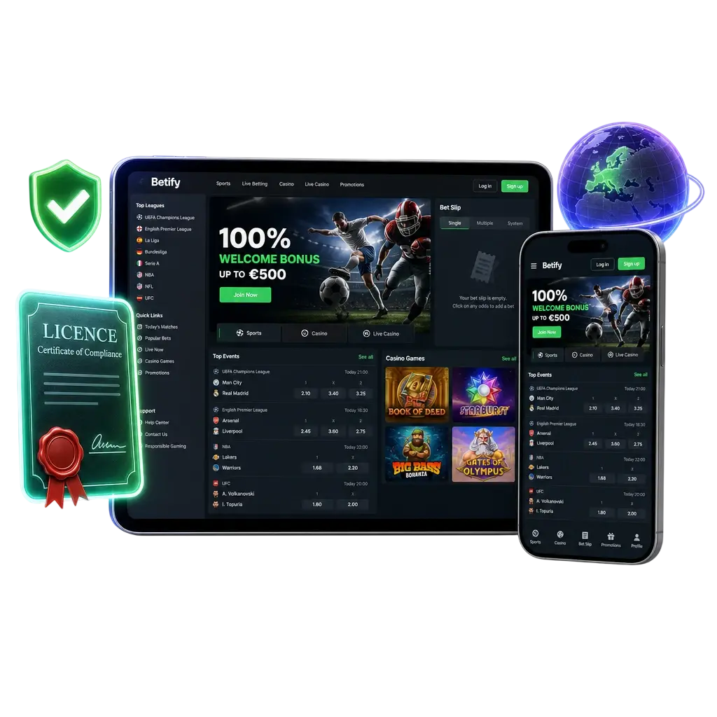 Licensed international igaming certificate for 2UP showing offshore authorisation serving players in Bangladesh
